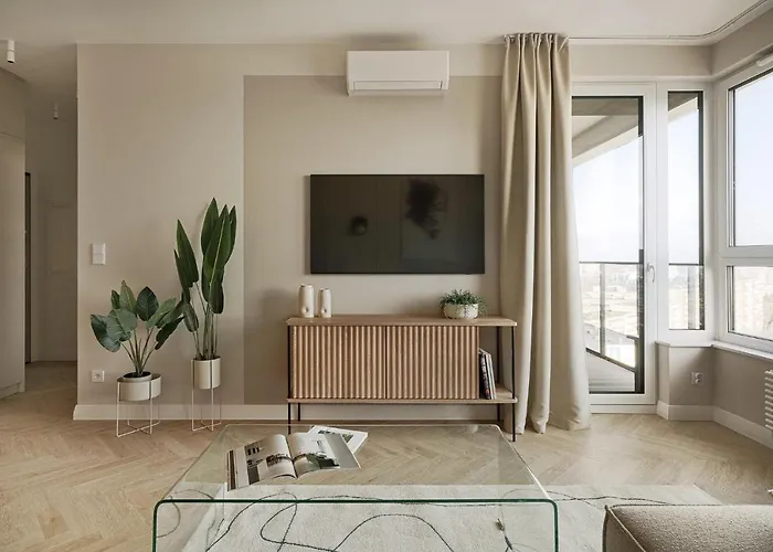 Smart Loqum-panoramavvita Lägenhet Gdańsk